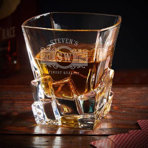 best engraved whiskey glasses.